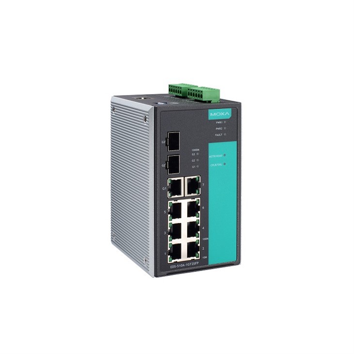 Moxa eds -510 a -1 gt2sfp
